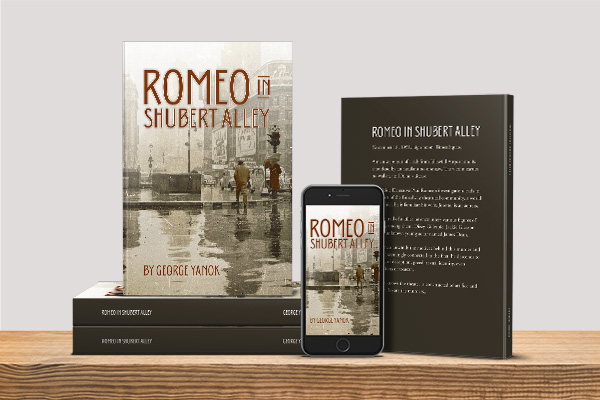 Romeo in Shubert Alley by George Yanok