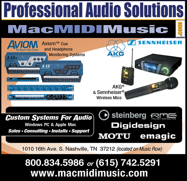 Professional Audio Solutions print ad